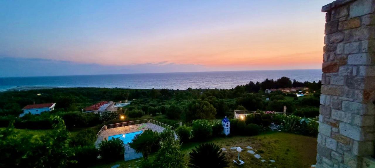 Aegean Pearl Villa Possidi Buitenkant foto