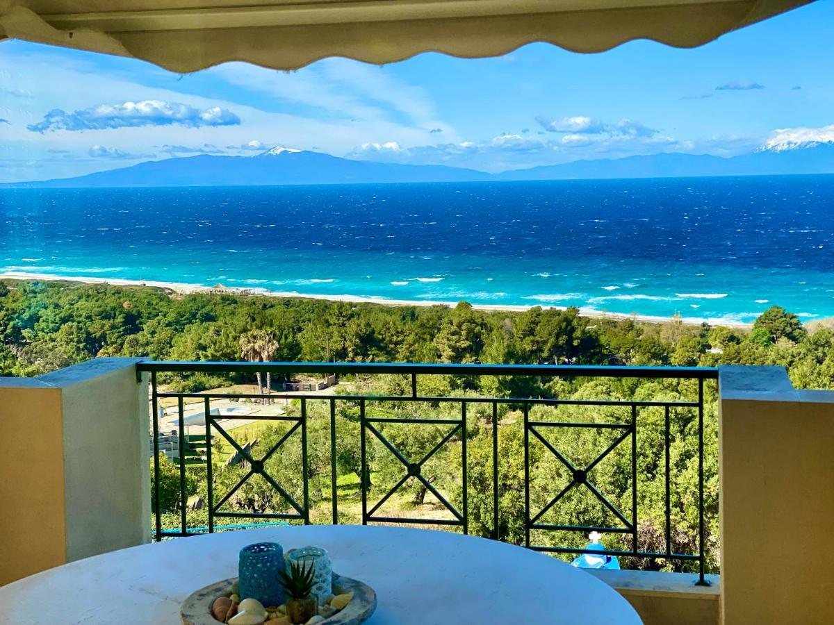 Aegean Pearl Villa Possidi Buitenkant foto