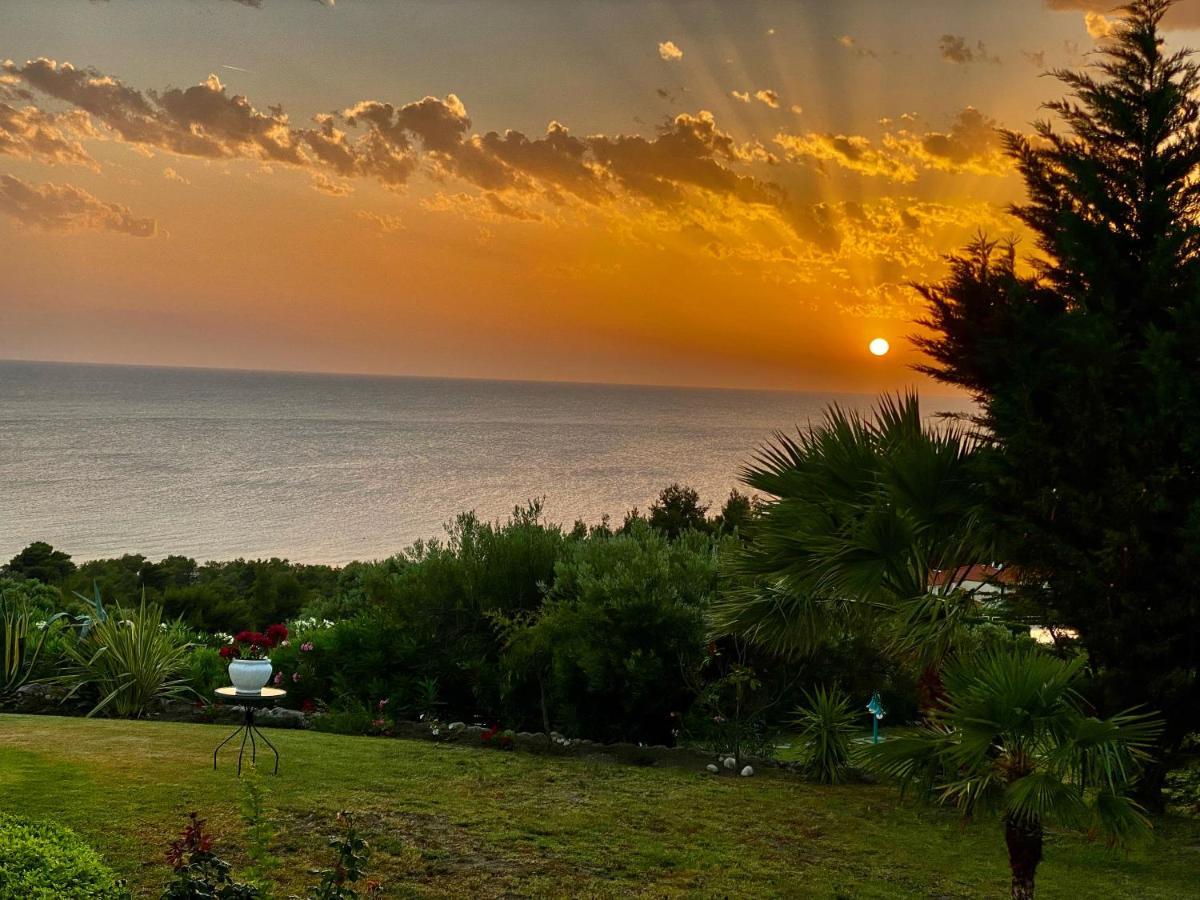 Aegean Pearl Villa Possidi Buitenkant foto