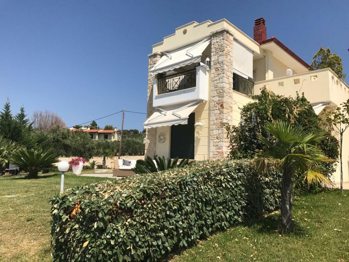 Aegean Pearl Villa Possidi Buitenkant foto